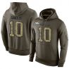 Cheap Emmanuel Sanders Broncos Hoodie From China Olive Salute To Service #10