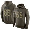 Cheap Gary Zimmerman Broncos Hoodie From China Olive Salute To Service #65