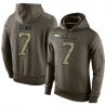 Cheap John Elway Broncos Hoodie From China Olive Salute To Service #7