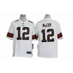 Cheap Colt McCoy Browns Jersey #12 White From China Game