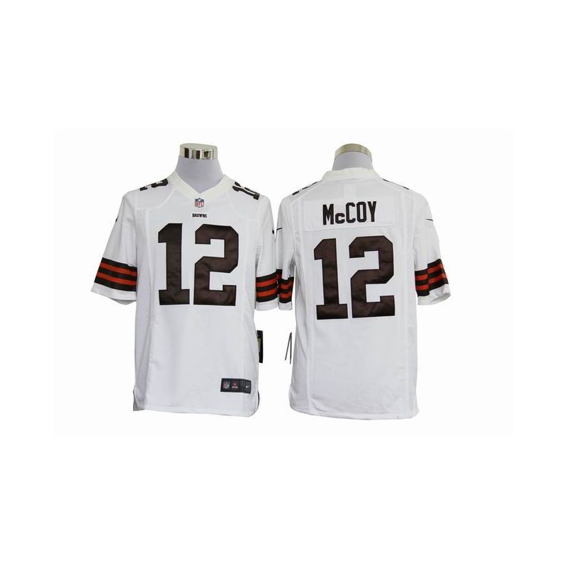 Cheap Colt McCoy Browns Jersey #12 White From China Game Cheap Colt McCoy Browns Jersey #12 White From China Game