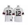 Cheap Colt McCoy Browns Jersey #12 White From China Game