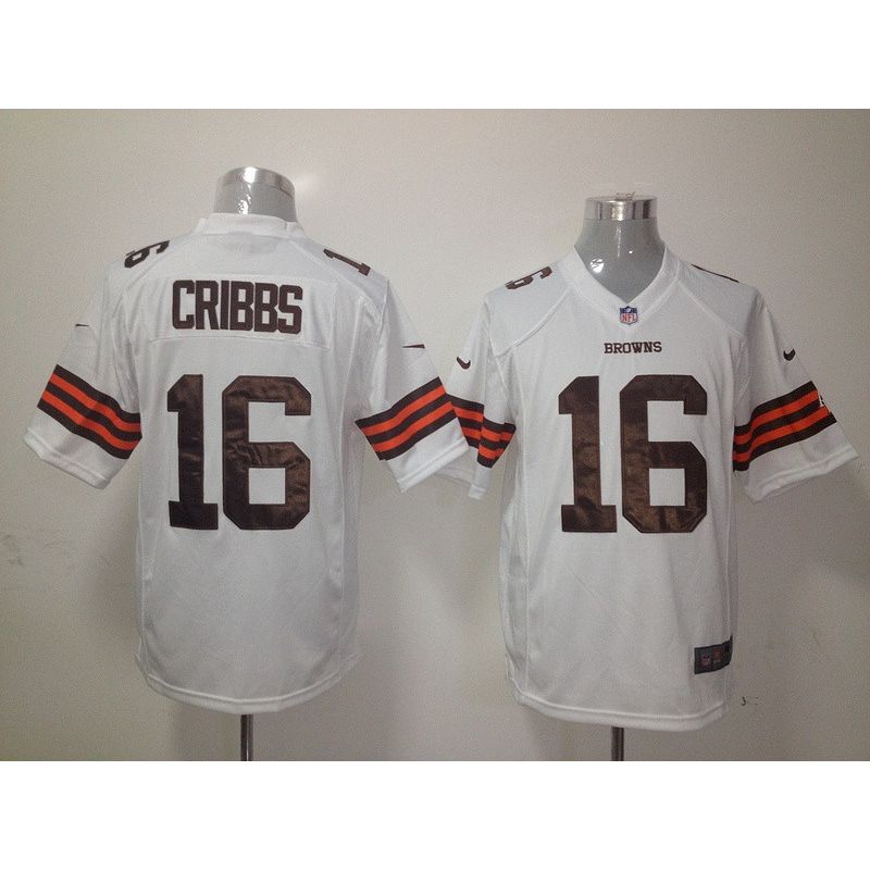 Cheap Joshua Cribbs Browns Jersey #16 White From China Game Cheap Joshua Cribbs Browns Jersey #16 White From China Game