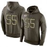 Cheap Dee Ford Chiefs Hoodie From China Olive Salute To Service #55
