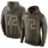 Cheap Eric Fisher Chiefs Hoodie From China Olive Salute To Service #72