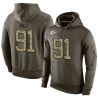 Cheap Tamba Hali Chiefs Hoodie From China Olive Salute To Service #91
