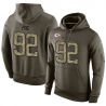 Cheap Dontari Poe Chiefs Hoodie From China Olive Salute To Service #92