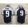 Cheap Tony Romo Cowboys Jersey #9 Blue Thanksgiving From China Game