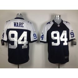 Cheap DeMarcus Ware Cowboys Jersey #94 Blue Thanksgiving From China Game