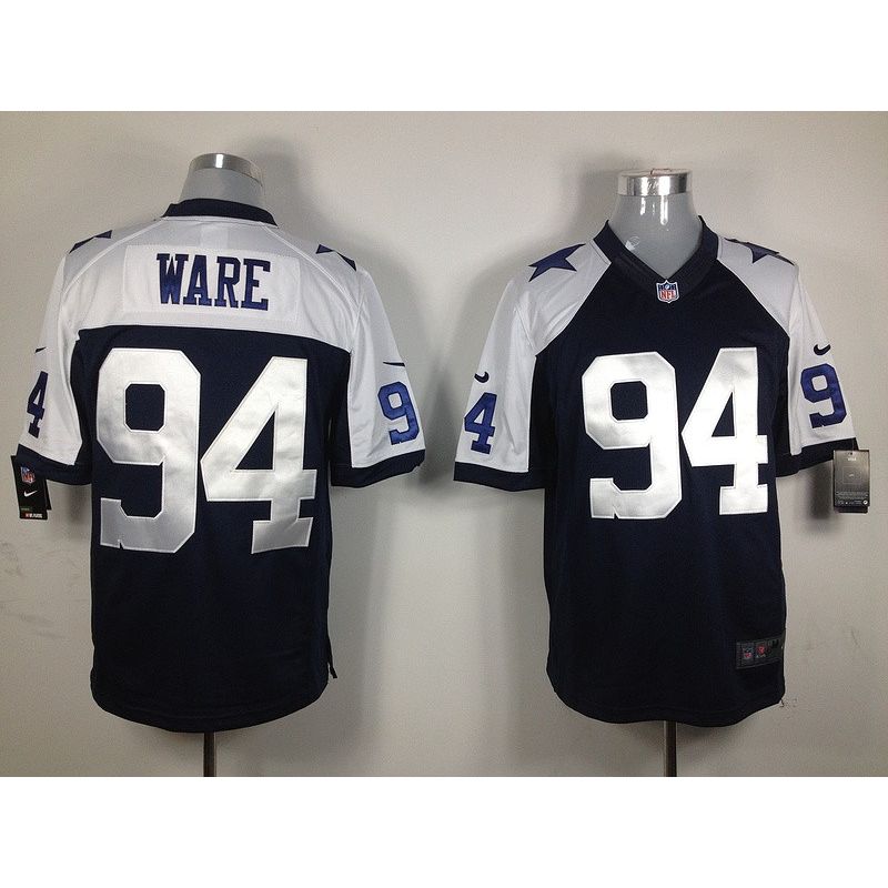 Cheap DeMarcus Ware Cowboys Jersey #94 Blue Thanksgiving From China Game Cheap DeMarcus Ware Cowboys Jersey #94 Blue Thanksgiving From China Game