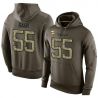 Cheap Anthony Barr Vikings Hoodie From China Olive Salute To Service #55