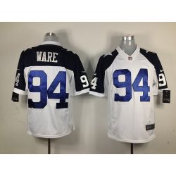 Cheap DeMarcus Ware Cowboys Jersey #94 White Thanksgiving From China Game