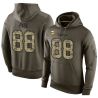 Cheap Alan Page Vikings Hoodie From China Olive Salute To Service #88