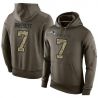 Cheap Jacoby Brissett Patriots Hoodie From China Olive Salute To Service #7