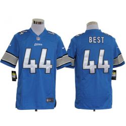 Cheap Jahvid Best Lions Jersey #44 Blue From China Game