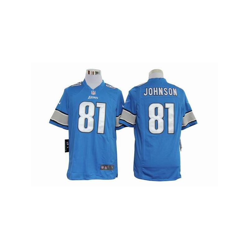 Cheap Calvin Johnson Lions Jersey #81 Blue From China Game Cheap Calvin Johnson Lions Jersey #81 Blue From China Game