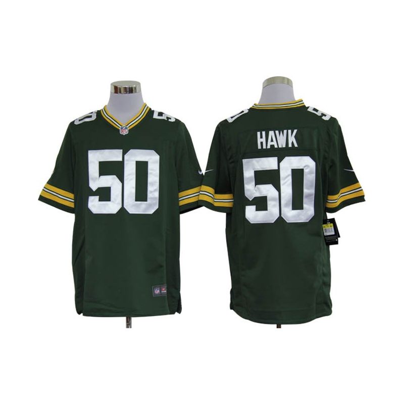 Cheap AJ Hawk Packers Jersey #50 Green From China Game