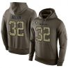 Cheap Marcus Allen Raiders Hoodie From China Olive Salute To Service #32