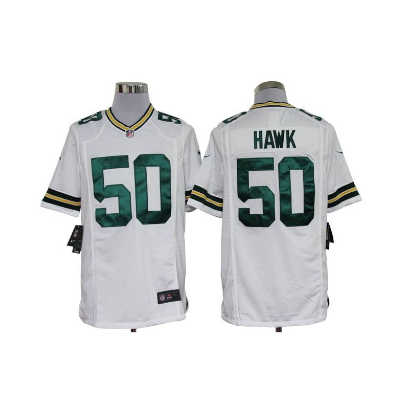 Cheap AJ Hawk Packers Jersey #50 White From China Game