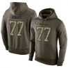 Cheap Austin Howard Raiders Hoodie From China Olive Salute To Service #77
