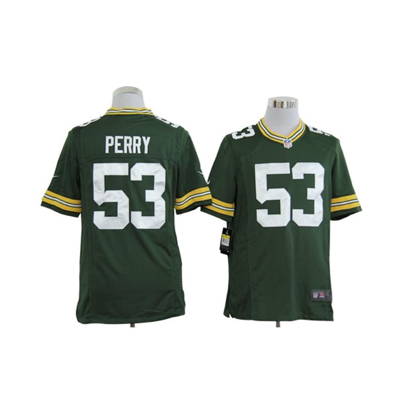 Cheap Nick Perry Packers Jersey #53 Green From China Game