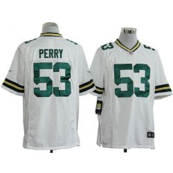 Cheap Nick Perry Packers Jersey #53 White From China Game