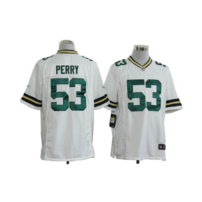 Cheap Nick Perry Packers Jersey #53 White From China Game