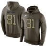 Cheap Jordan Matthews Eagles Hoodie From China Olive Salute To Service #81