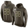 Cheap Sean Davis Steelers Hoodie From China Olive Salute To Service #28