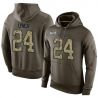 Cheap Marshawn Lynch Seahawks Hoodie From China Olive Salute To Service #24