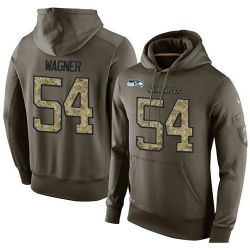 Cheap Bobby Wagner Seahawks Hoodie From China Olive Salute To Service #54