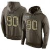 Cheap Jarran Reed Seahawks Hoodie From China Olive Salute To Service #90