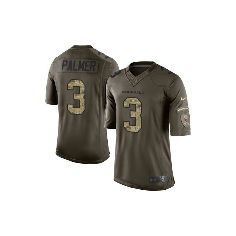 Cheap Carson Palmer Cardinals Jersey From China Olive Salute To Service #3