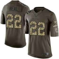 Cheap Keanu Neal Falcons Jersey From China Olive Salute To Service #22