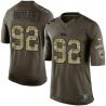 Cheap Vernon Butler Panthers Jersey From China Olive Salute To Service #92