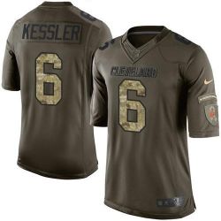 Cheap Cody Kessler Browns Jersey From China Olive Salute To Service #6