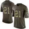 Cheap Deion Sanders Cowboys Jersey From China Olive Salute To Service #21