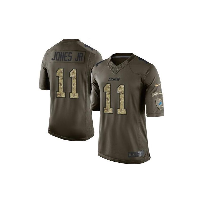 Cheap Marvin Jones Jr Lions Jersey From China Olive Salute To Service #11