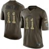 Cheap Marvin Jones Jr Lions Jersey From China Olive Salute To Service #11