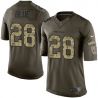 Cheap Alfred Blue Texans Jersey From China Olive Salute To Service #28