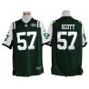 Cheap Bart Scott Jets Jersey #57 Green From China Game