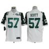 Cheap Bart Scott Jets Jersey #57 White From China Game