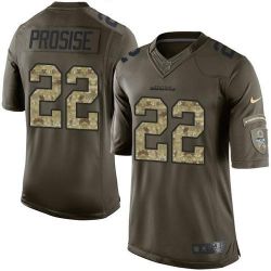 Cheap CJ Prosise Seahawks Jersey From China Olive Salute To Service #22