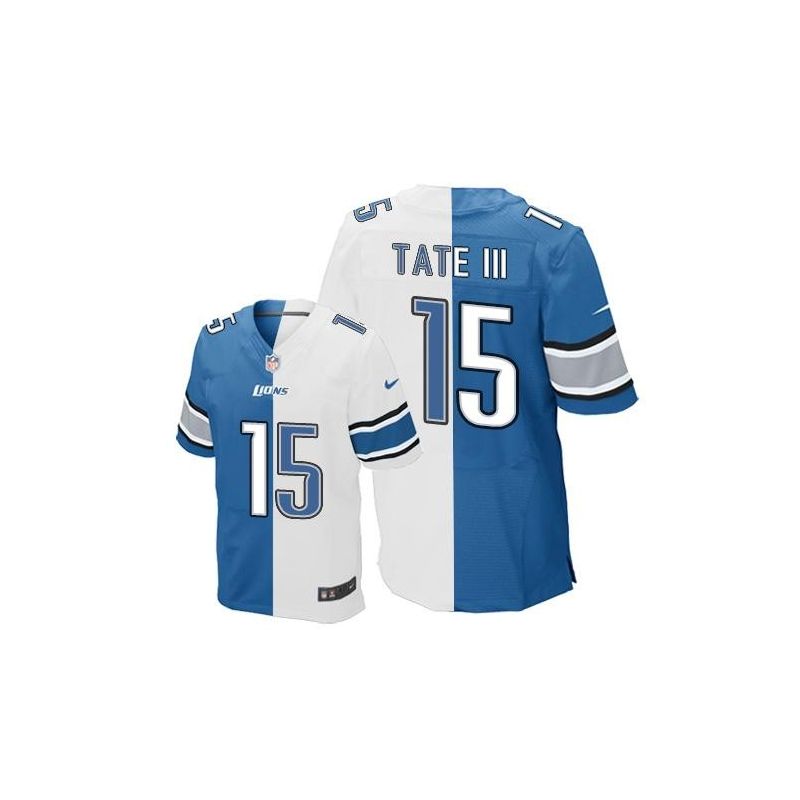 Cheap Golden Tate III Lions Jersey From China Split #15