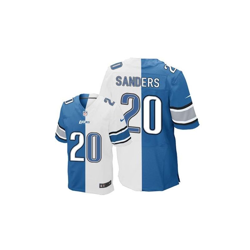 Cheap Barry Sanders Lions Jersey From China Split #20