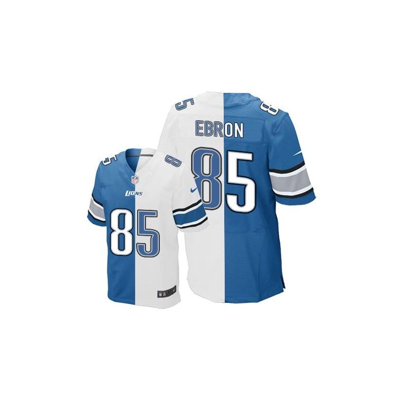 Cheap Eric Ebron Lions Jersey From China Split #85