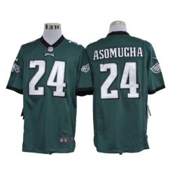 Cheap Nnamdi Asomugha Eagles Jersey #24 Green From China Game
