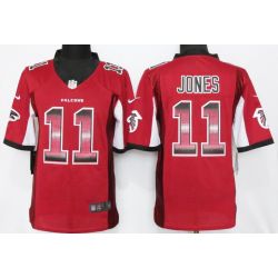 Cheap Julio Jones Falcons Jersey From China Red Strobe Limited #11
