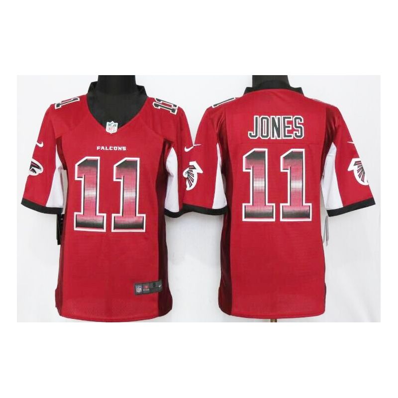 Cheap Julio Jones Falcons Jersey From China Red Strobe Limited #11