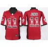 Cheap Julio Jones Falcons Jersey From China Red Strobe Limited #11